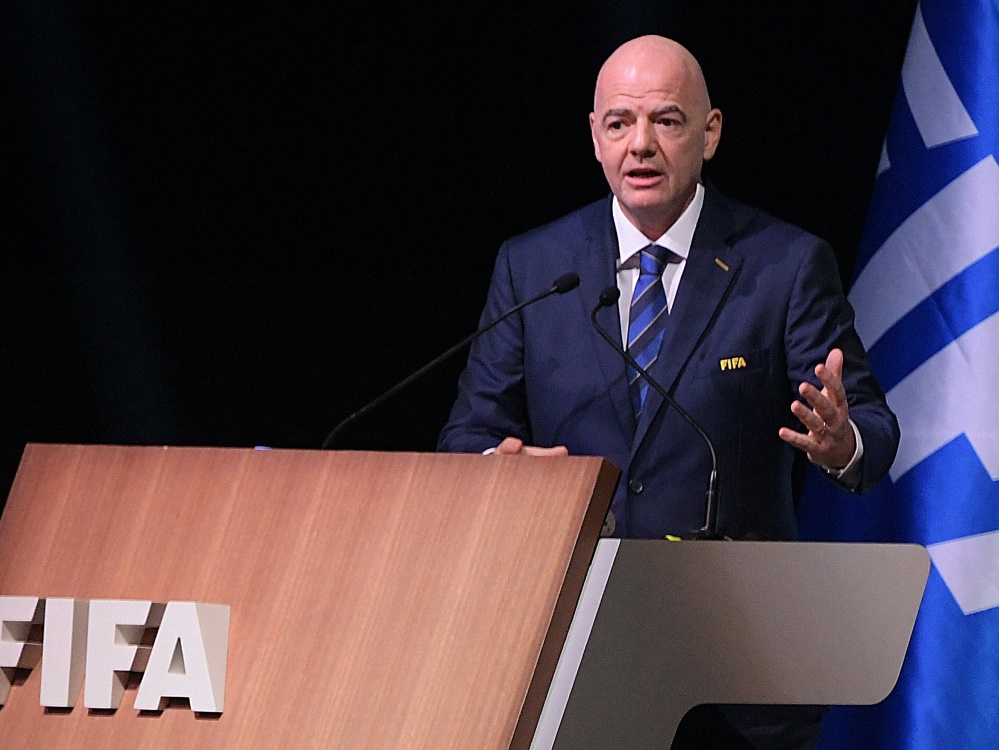 FIFA verkündet Austragungsländer für WM 2030 (Foto: AFP/SID/SIMON MAINA)