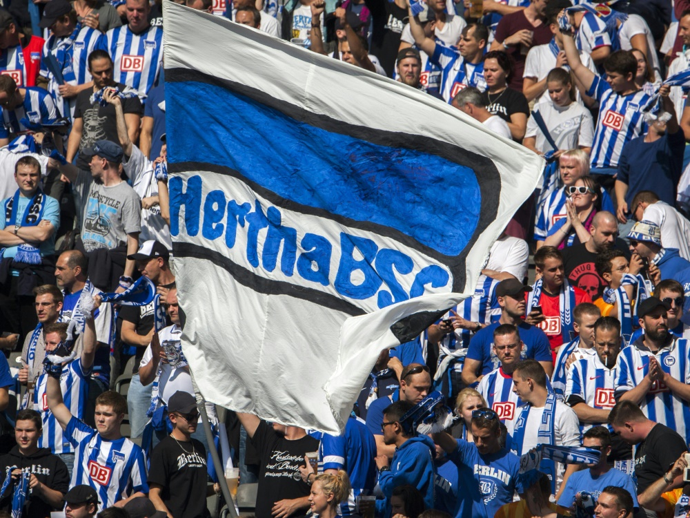 Hertha BSC: Verlust von fast 100 Millionen Euro (Foto: AFP/SID/ODD ANDERSEN)