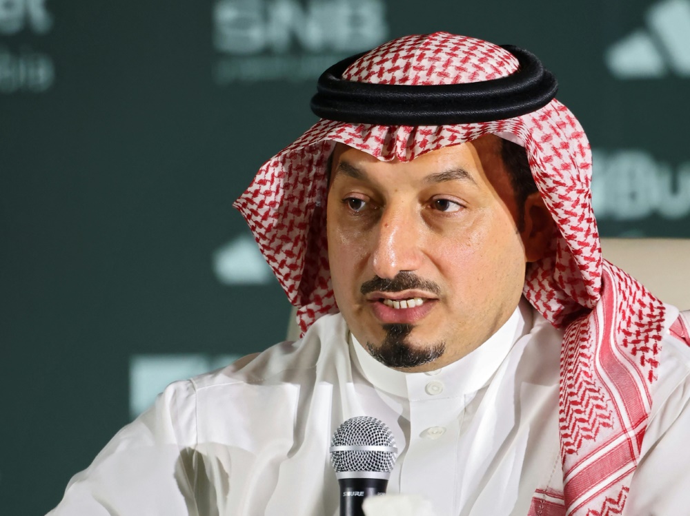 Saudi Arabien macht WM-Bewerbung offiziell (Foto: AFP/SID/FAYEZ NURELDINE)