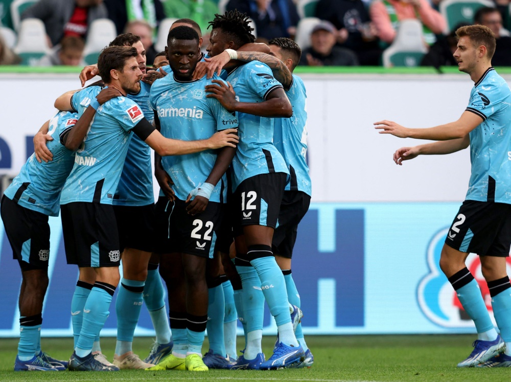 Leverkusen gilt gegen Qarabag Agdam als Favorit (Foto: AFP/SID/RONNY HARTMANN)