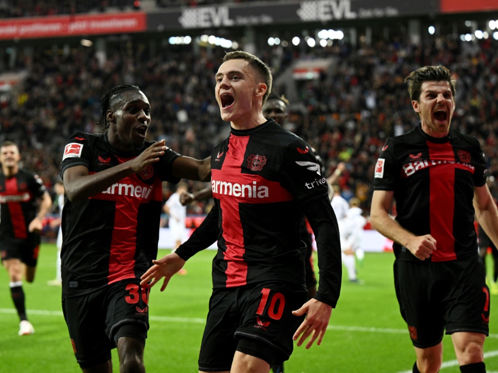 Leverkusen weiter in der Erfolgsspur (Foto: AFP/SID/INA FASSBENDER)