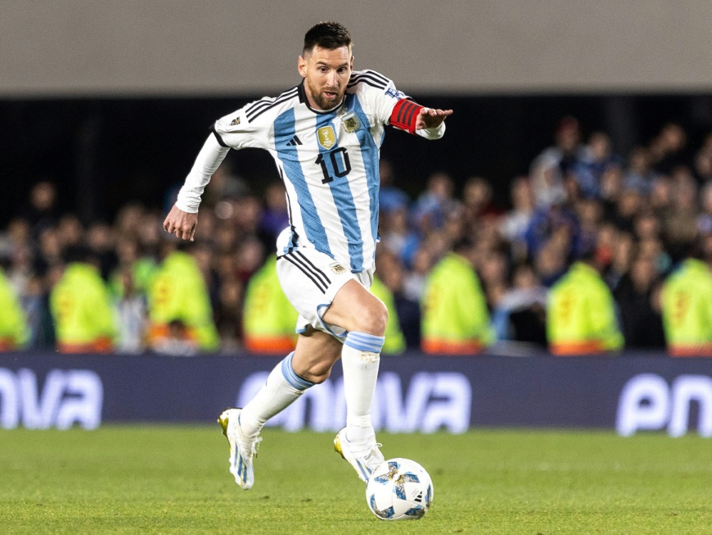 Spielt Lionel Messi bei Olympia 2024 für Argentinien? (Foto: www.imago-images.de/NurPhoto/www.imago-images.de/NurPhoto/SID/IMAGO/Matías Baglietto)