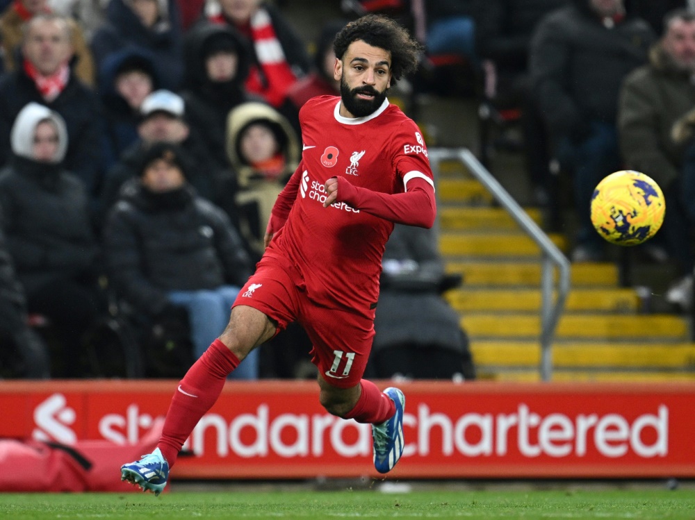 Doppelpacker Mo Salah war Liverpools Matchwinner (Foto: AFP/SID/Paul ELLIS)
