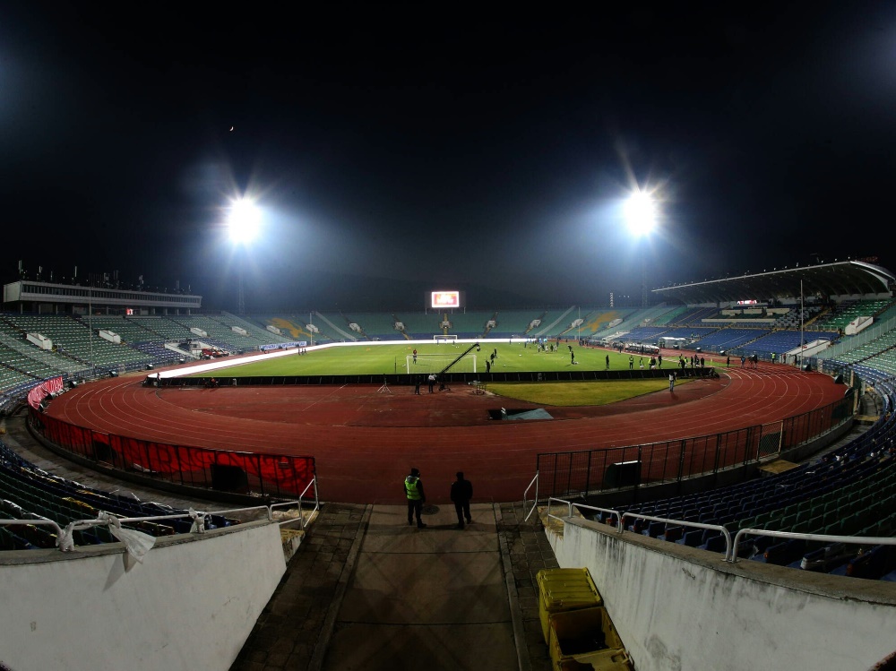 Hier wird jetzt gespielt: Wassil-Lewski-Nationalstadion (Foto: IMAGO / Aleksandar Djorovic/IMAGO / Aleksandar Djorovic/SID/ via www.imago-images.de)