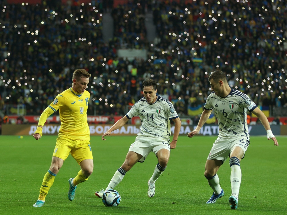 Italien reicht ein 0:0 (Foto: AFP/SID/LEON KUEGELER)