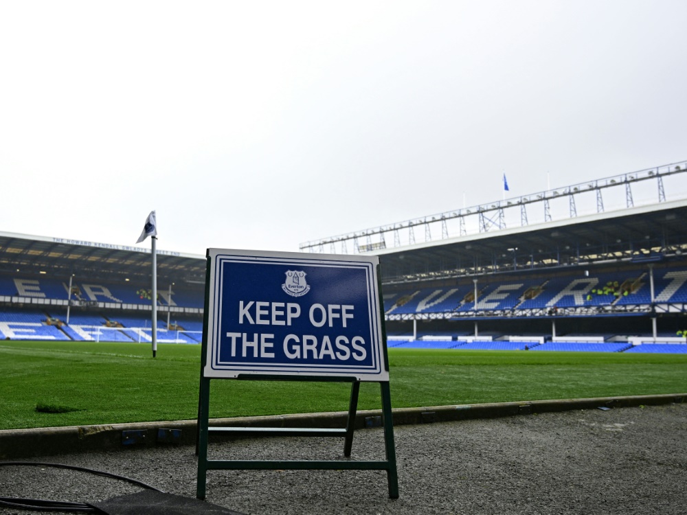 Everton spielt seine letzte Saison im Goodison Park (Foto: AFP/SID/PAUL ELLIS)
