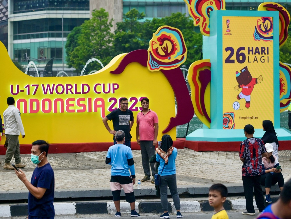 Indonesien richtet die U17-WM 2023 aus (Foto: AFP/SID/BAY ISMOYO)