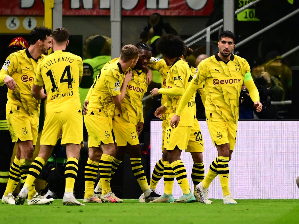 Dortmund trifft am Sonntag auf Leverkusen (Foto: AFP/SID/MARCO BERTORELLO)