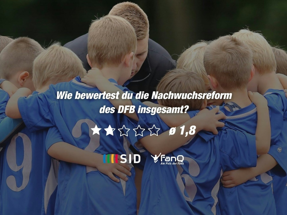 Die DFB-Nachwuchsreform findet bei Fans wenig Anklang (Foto: SID/SID/SID)