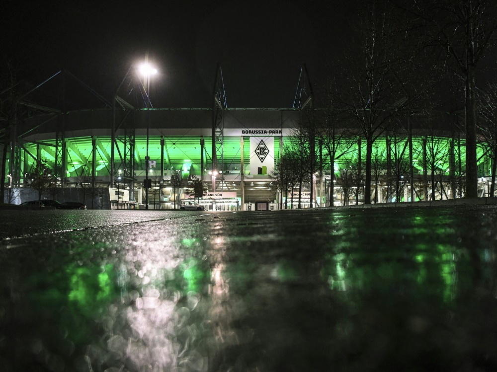 Anziehungspunkt: Mönchengladbachs Borussia-Park (Foto: AFP/SID/INA FASSBENDER)