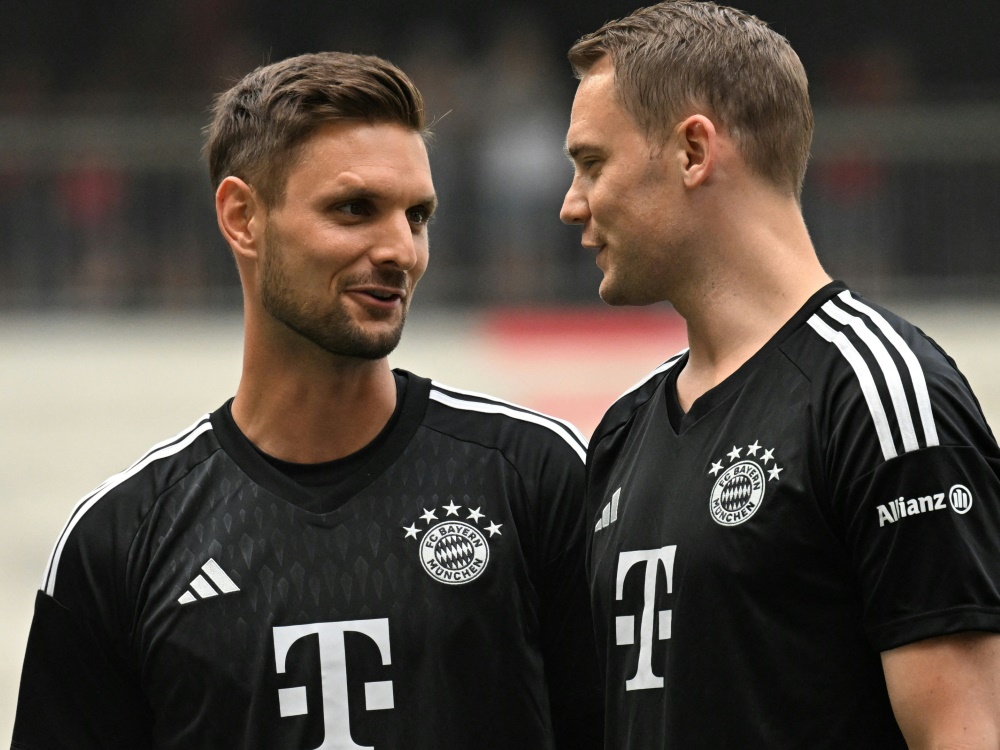 Klare Ansage: Sven Ulreich (l.) und Manuel Neuer (Foto: AFP/SID/CHRISTOF STACHE)