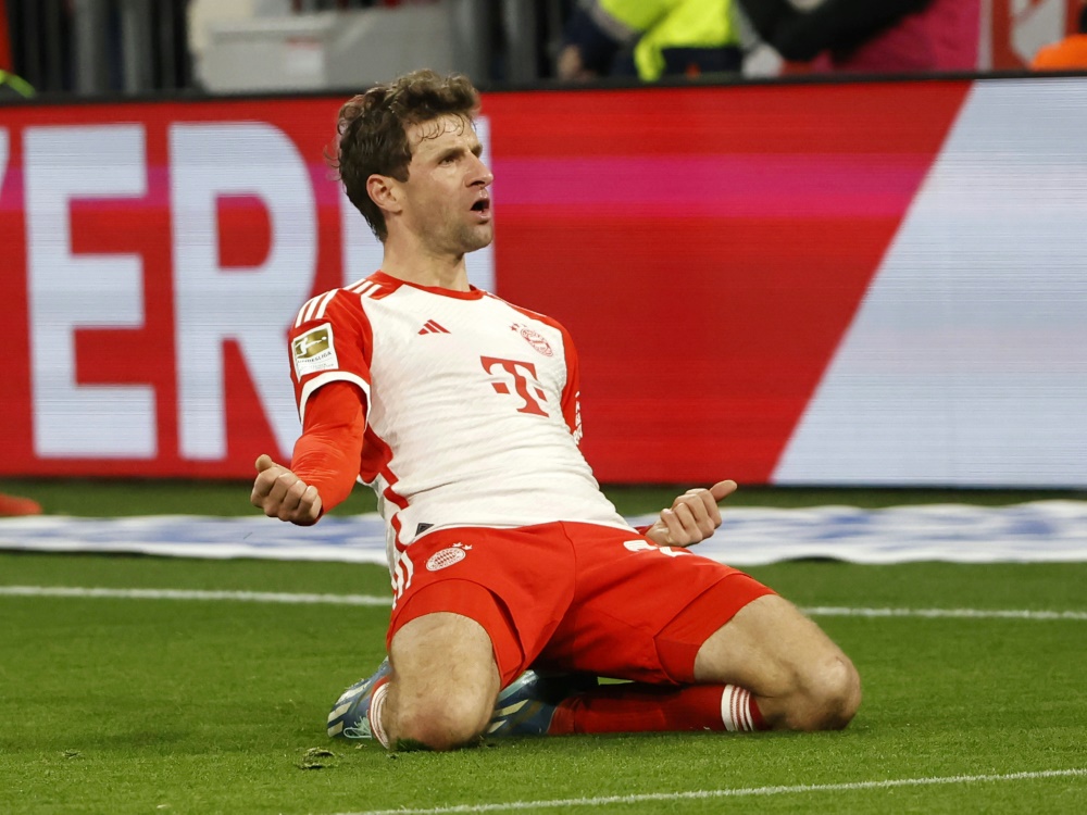 Urgestein Müller bleibt beim FC Bayern (Foto: IMAGO / Xinhua/IMAGO / Xinhua/SID/IMAGO/Philippe Ruiz)