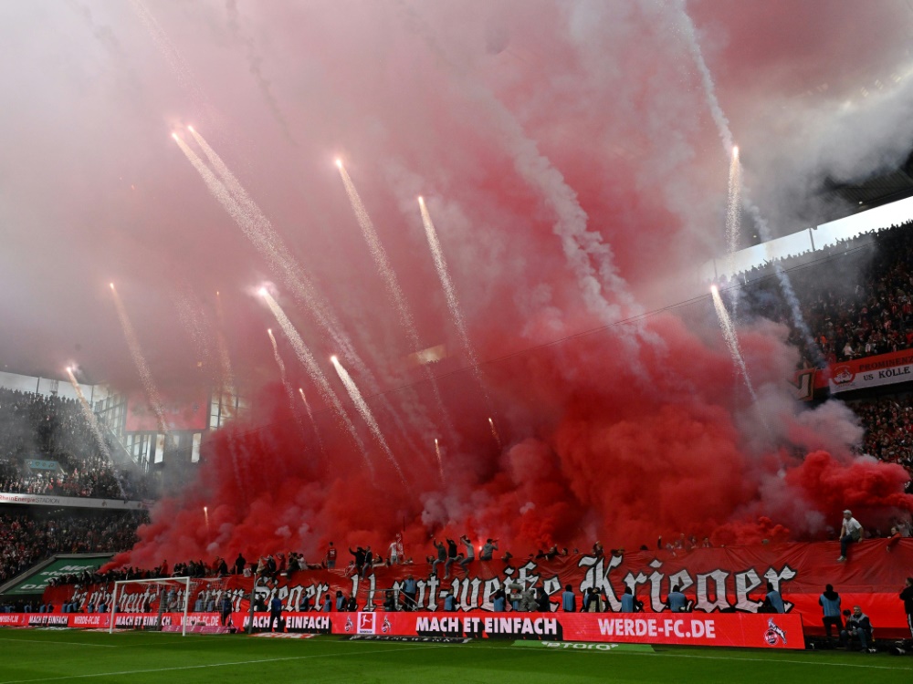 Teures Vergnügen: Der DFB bittet den FC zur Kasse (Foto: IMAGO/Maik Hölter/TEAM2sportphoto/IMAGO/Maik Hölter/TEAM2sportphoto/SID)