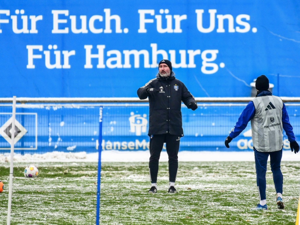 Tim Walter will den HSV in die Bundesliga führen (Foto: Imago/Oliver Ruhnke/Imago/Oliver Ruhnke/SID/IMAGO/Oliver Ruhnke)