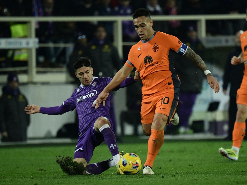 Martinez traf früh für Inter (Foto: AFP/SID/FILIPPO MONTEFORTE)