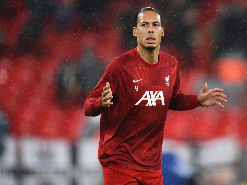 Liverpools Kapitän Virgil van Dijk (Foto: AFP/SID/PETER POWELL)