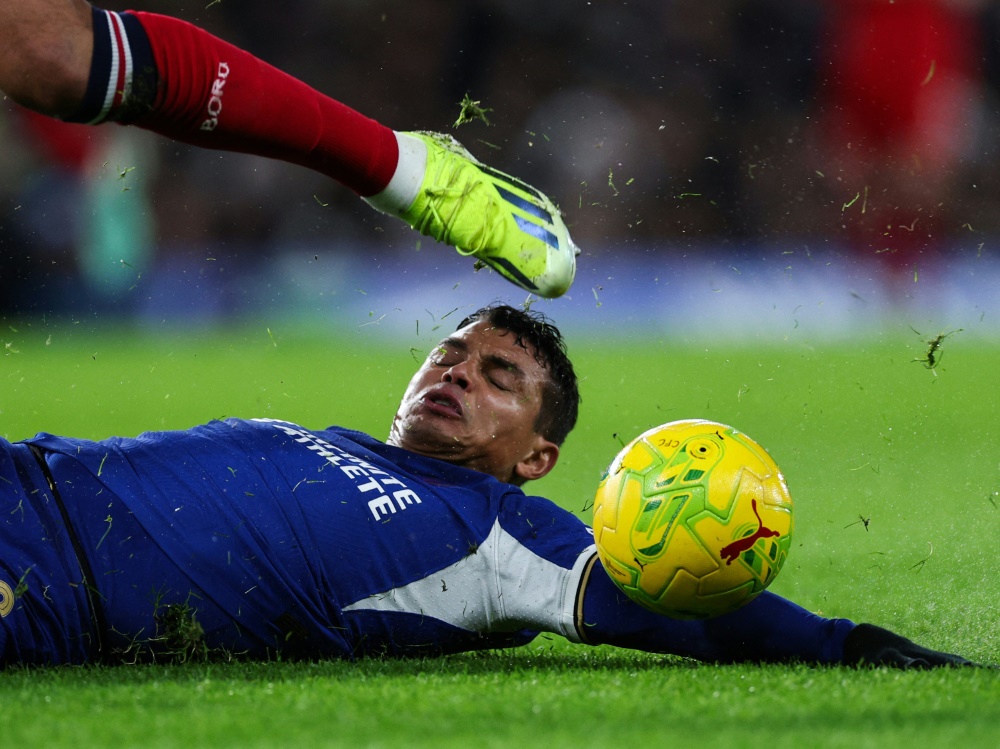 Thiago Silva und Co. erlaubten sich keinen Ausrutscher (Foto: AFP/SID/ADRIAN DENNIS)
