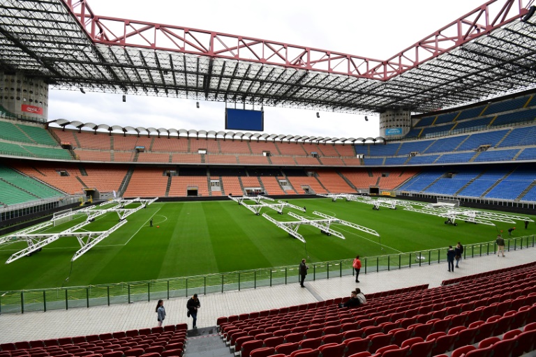 San Siro: Noch das Zuhause von AC und Inter Mailand (Foto: AFP/AFP/Miguel MEDINA)