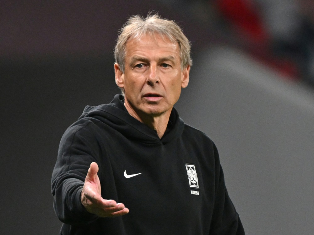 Ist nicht länger Südkoreas Trainer: Jürgen Klinsmann (Foto: AFP/SID/HECTOR RETAMAL)