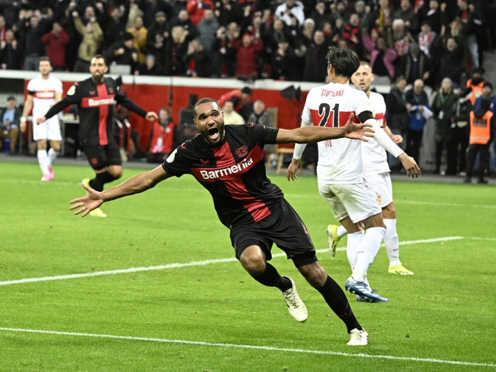 Jonathan Tah ist mit Leverkusen der klare Favorit (Foto: AFP/SID/ROBERTO PFEIL)