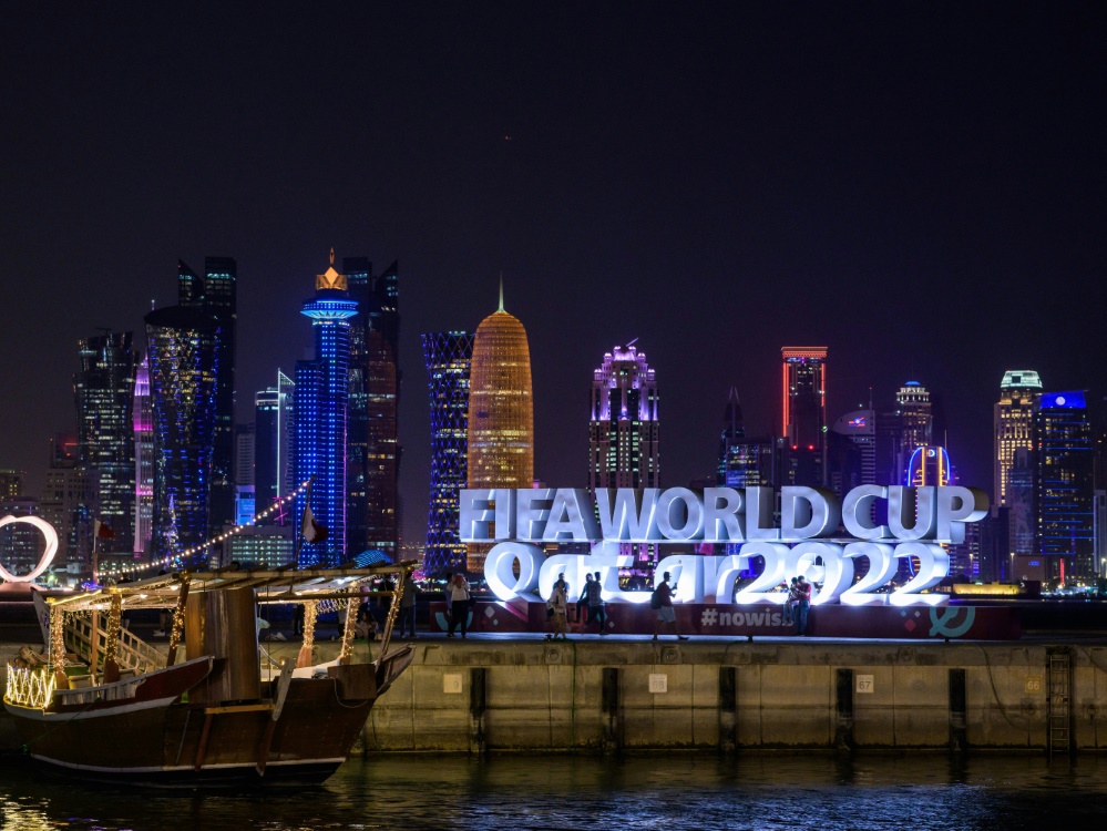 2022 fand die Männer-WM bereits in Katar statt (Foto: IMAGO/Bildbyran/IMAGO/Bildbyran/SID/IMAGO/JOEL MARKLUND)