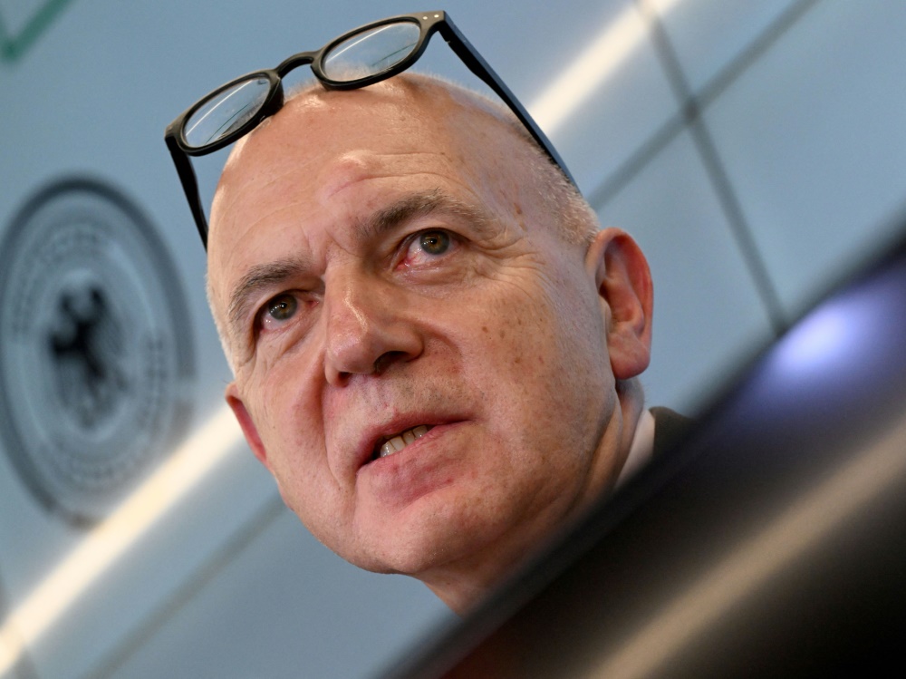 DFB-Präsident Bernd Neuendorf (Foto: AFP/SID/KIRILL KUDRYAVTSEV)