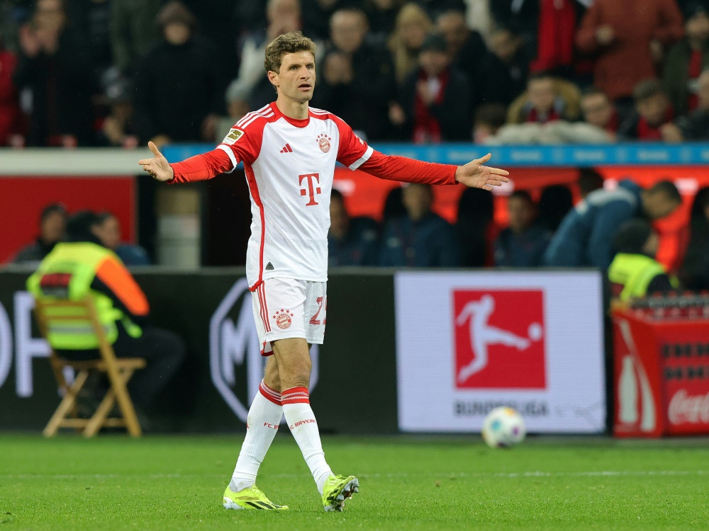 Müller glaubt nicht mehr an den Titel (Foto: FIRO/FIRO/SID)