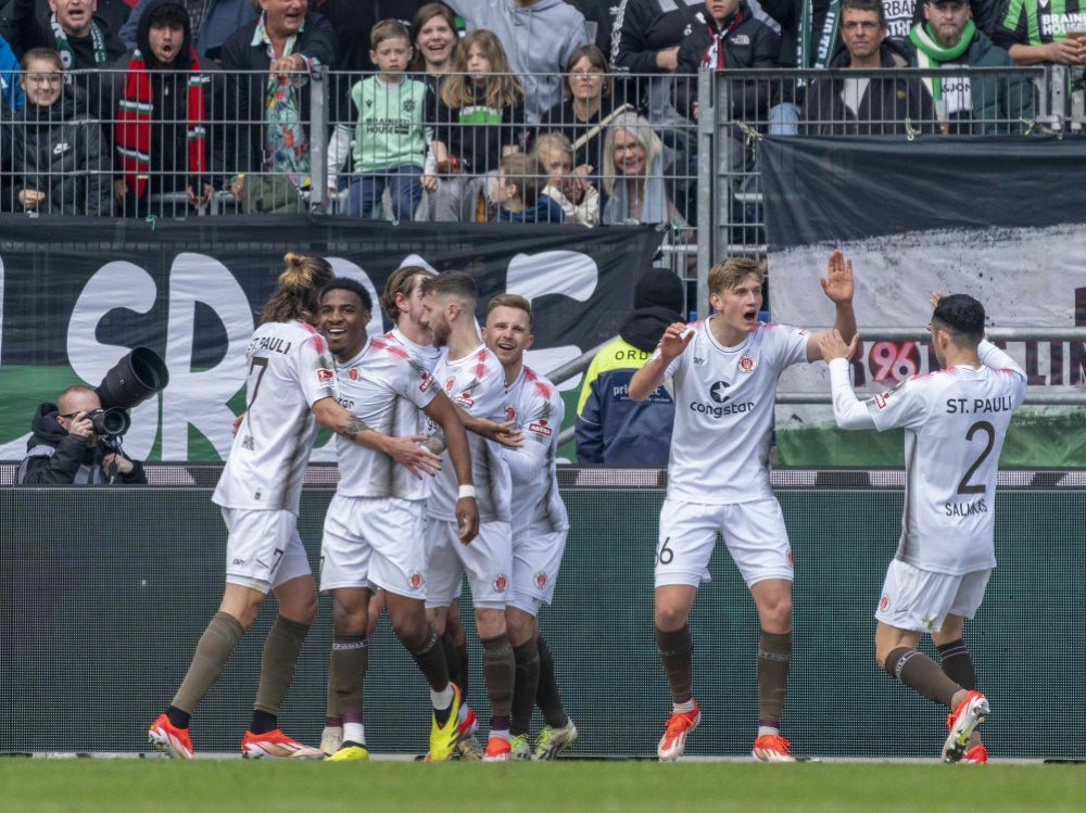 Wichtiger Sieg für St. Pauli (Foto: IMAGO/Eibner-Pressefoto/IMAGO/Eibner-Pressefoto/SID/IMAGO/Eibner-Pressefoto/Fabio Deinert)