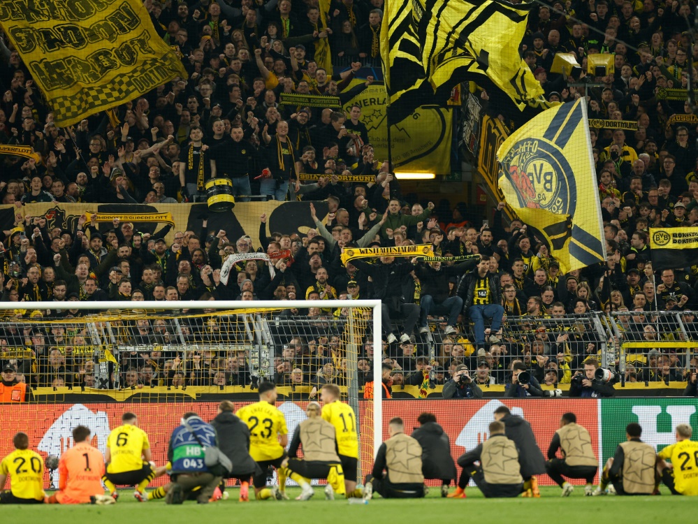Der BVB steht im Halbfinale der Champions League (Foto: AFP/SID/ODD ANDERSEN)