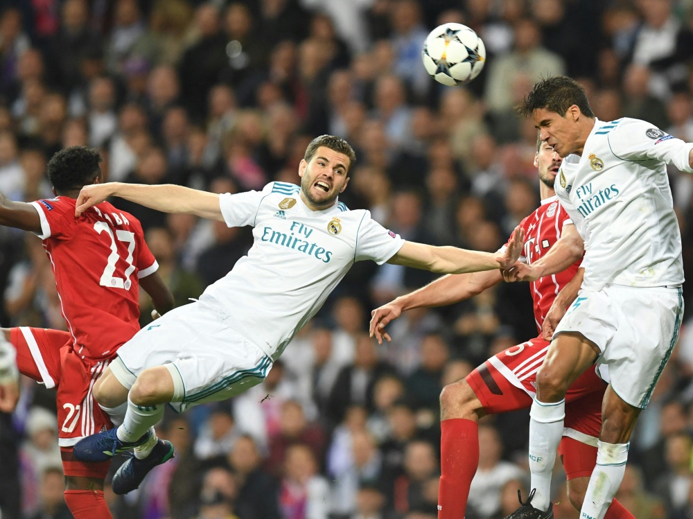 Bayern gegen Madrid - wie hier im Halbfinale im Mai 2018 (Foto: AFP/SID/CHRISTOF STACHE)