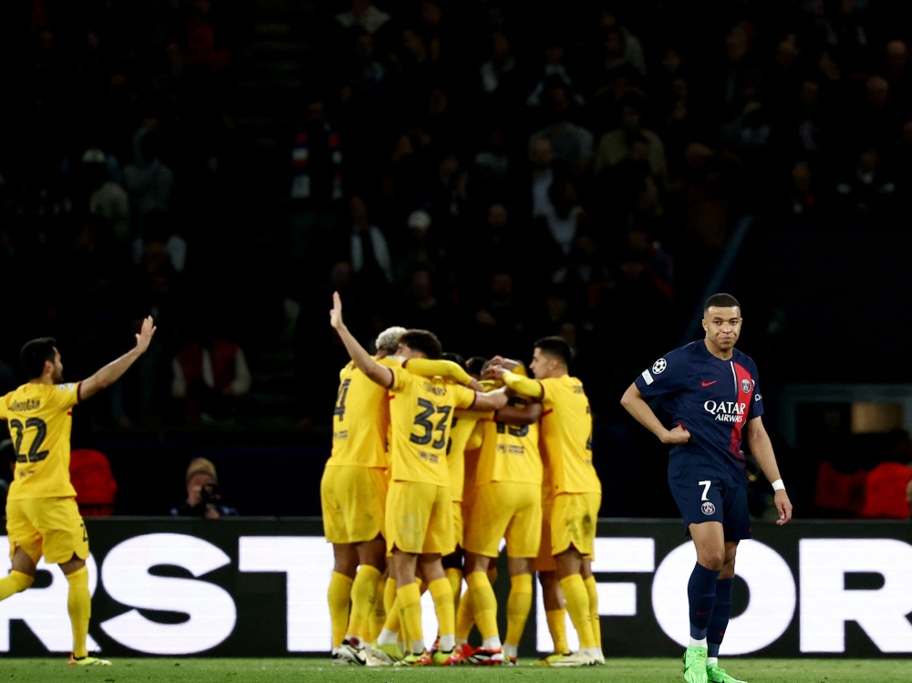 Barca hat das Halbfinale im Visier (Foto: AFP/SID/ANNE-CHRISTINE POUJOULAT)