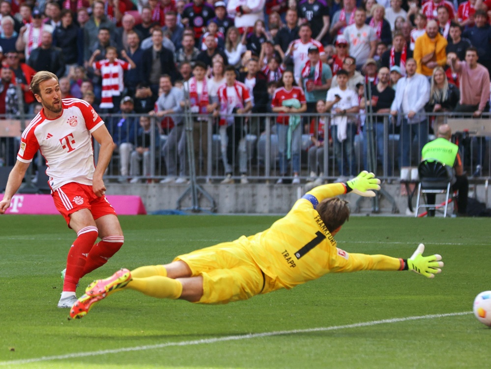 Kane erzielte das 1:0 (Foto: AFP/SID/ALEXANDRA BEIER)