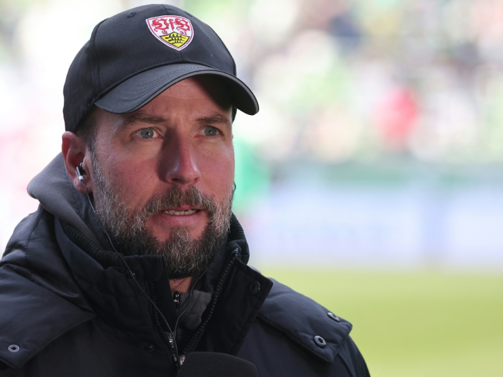 Sebastian Hoeneß will Leverkusen knacken (Foto: AFP/SID/FOCKE STRANGMANN)