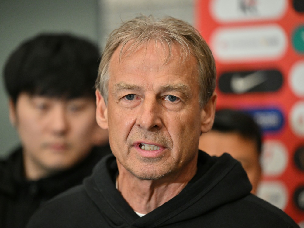 Jürgen Klinsmann als südkoreanischer Nationaltrainer (Foto: AFP/SID/JUNG YEON-JE)