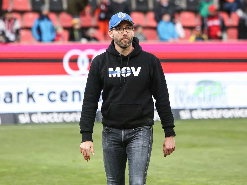 Boris Schommers ist nicht mehr Trainer des MSV Duisburg (Foto: Imago/Herbertz/Imago/Herbertz/SID/IMAGO/Herbertz / Nico Herbertz)