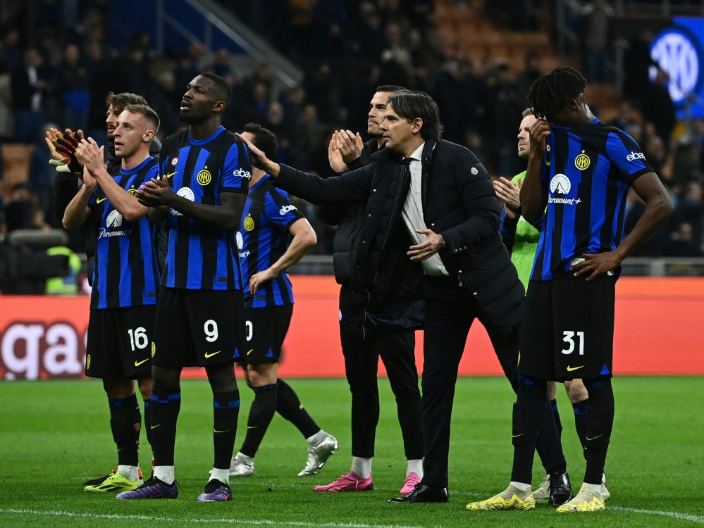 Inter Mailand steht kurz vor dem Titelgewinn (Foto: AFP/SID/ISABELLA BONOTTO)