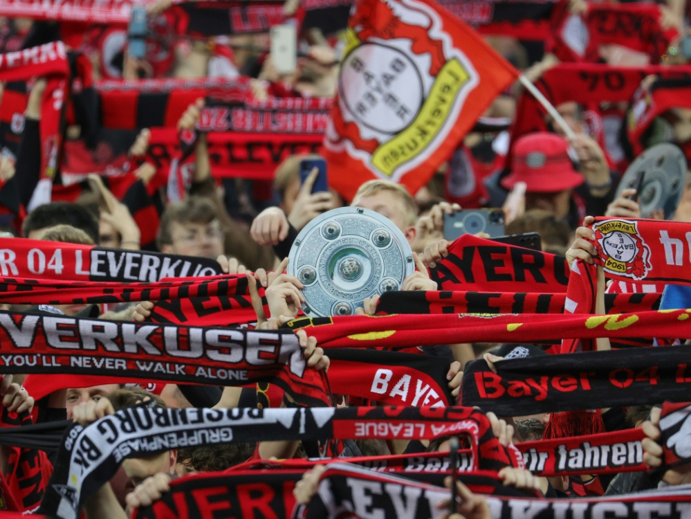 Bayer Leverkusen will perfekte Saison ohne Niederlage (Foto: FIRO/FIRO/SID)