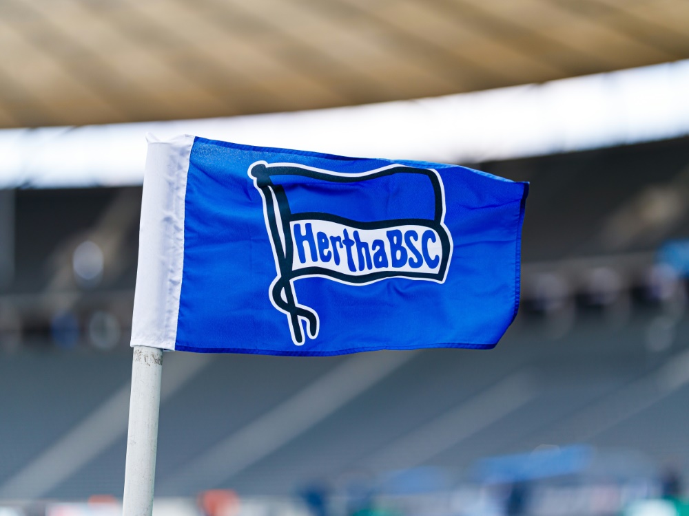 Hertha BSC erweitert die Geschäftsführung (Foto: firo Sportphoto/firo Sportphoto/SID/Max Ellerbrake)