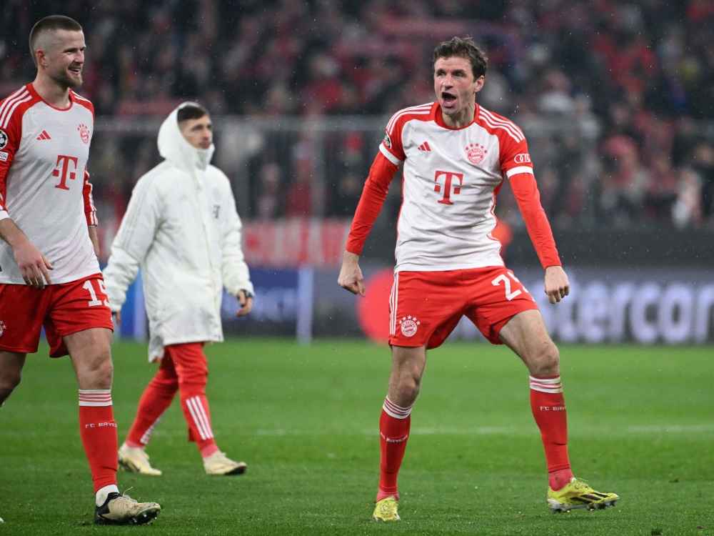Bayern-Ikone Thomas Müller (Foto: AFP/SID/KIRILL KUDRYAVTSEV)