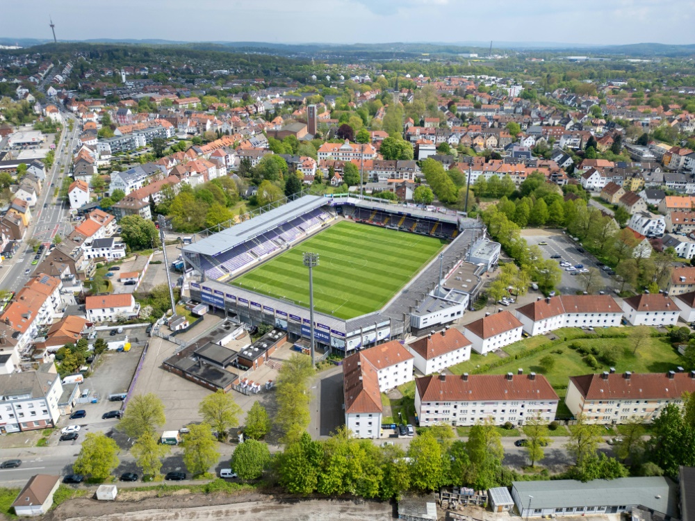 Das Stadion in Osnabrück ist aktuell gesperrt (Foto: IMAGO/osnapix/IMAGO/osnapix/SID/IMAGO/osnapix / Titgemeyer)