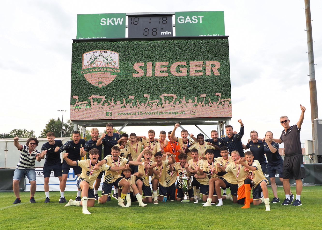 U15-Voralpencup-Sieger TSG 1899 Hoffenheim (Foto: Michael Smith)