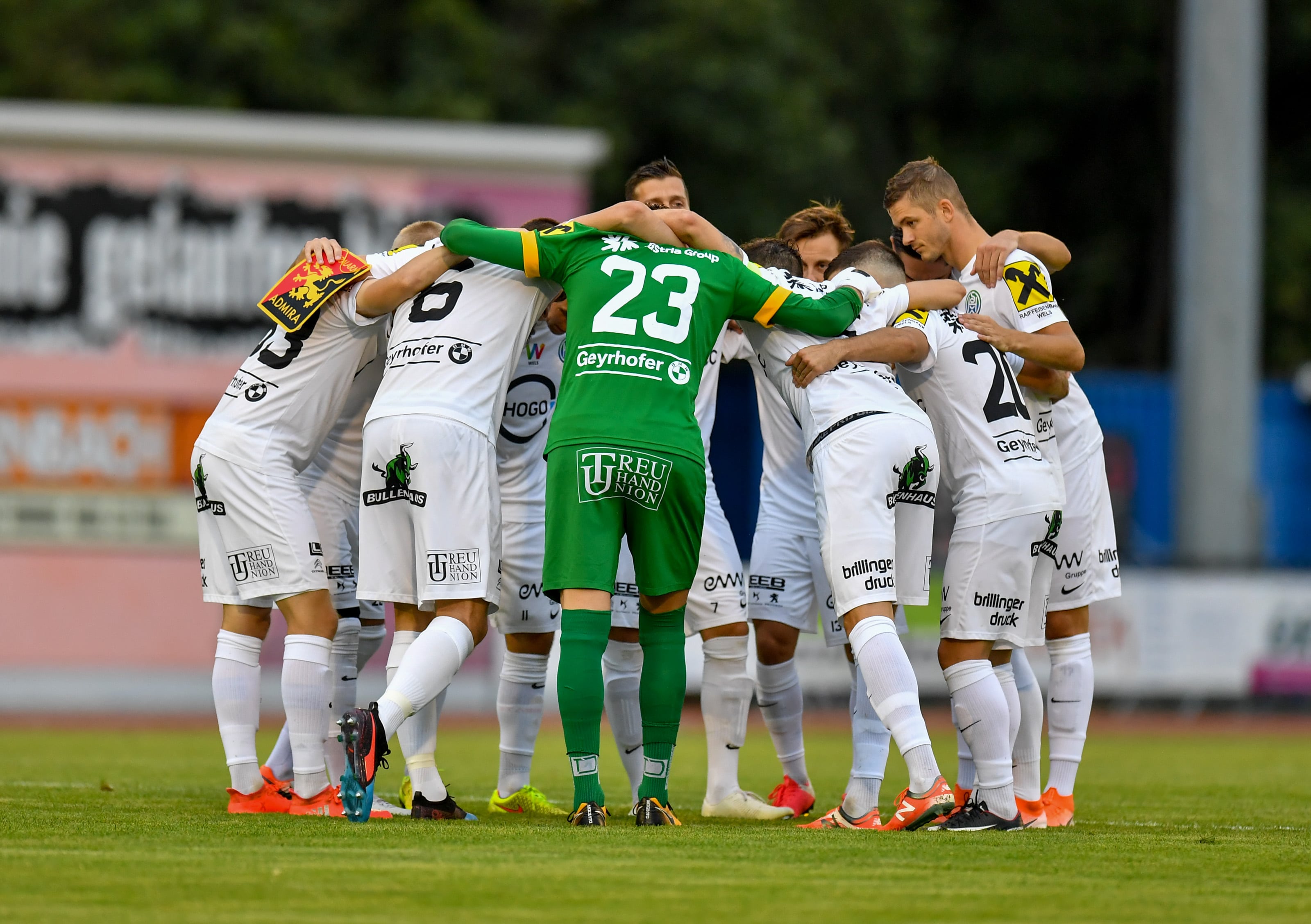 Fussball OEFB Uniqua Cup WSC Hertha Wels vs FC Admira Moedling 28.08.2020 5 min